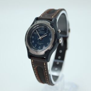 Vintage Womens Casio Illuminator Watch 30mm Blue Dial LQ-141 w New Battery